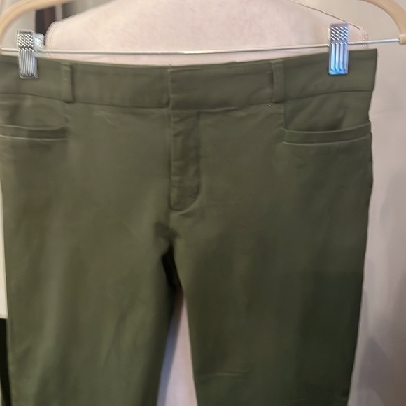 Banana Republic Khaki Green Sloan Pant Size 4 - Picture 3 of 9